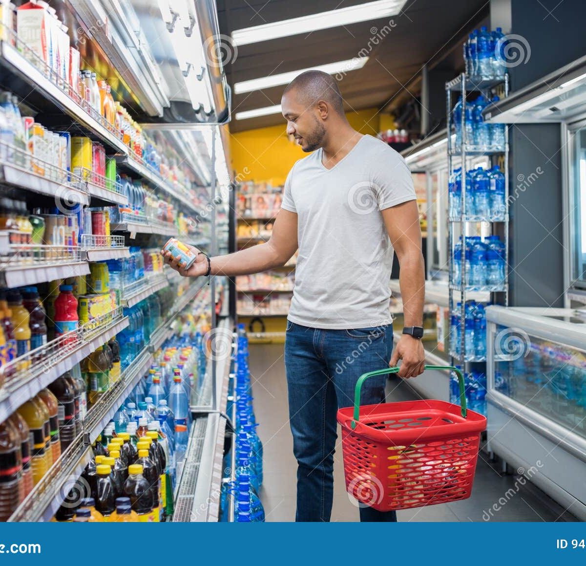 man-supermarket-african-shopping-beverage-section-black-doing-shopping-market-buying-cold-drink-handsome-guy-94502246